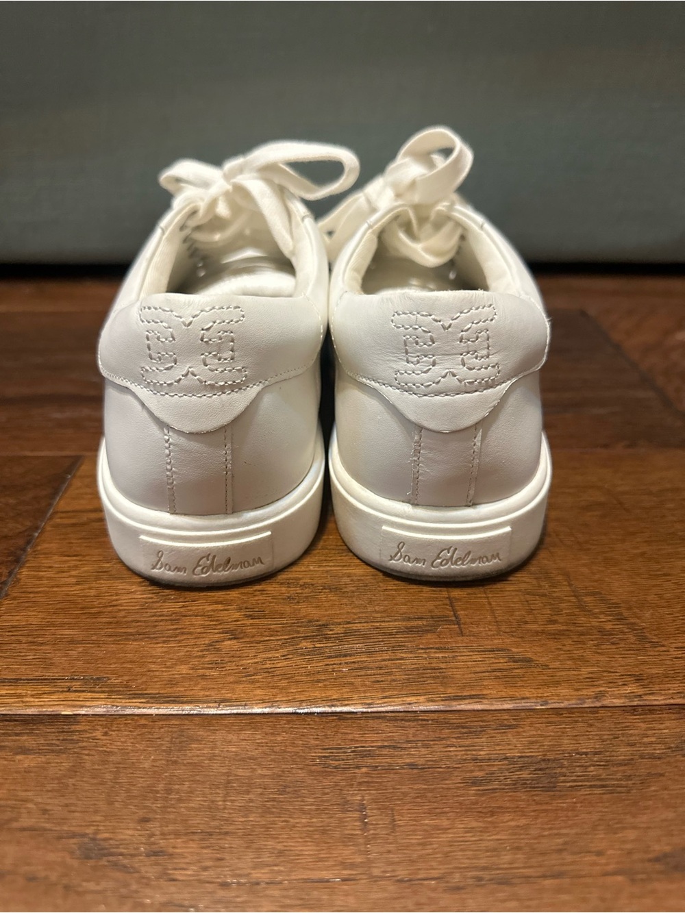 Sam Edelman Ethyl White Sneakers - Picture 4 of 7